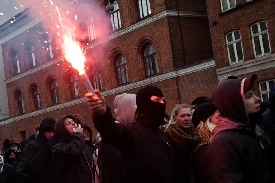 Antifascister mod SIAD, foto 5, Mette Kramer Kristensen