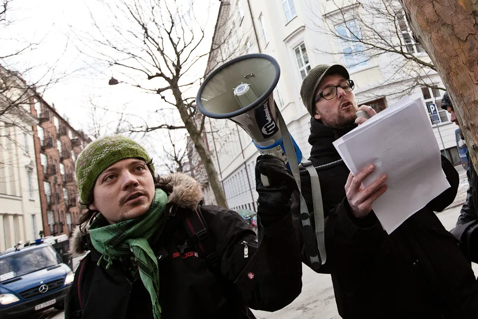 Antifascistisk solidaritet med Grækenland, foto 1, Mette Kramer Kristensen