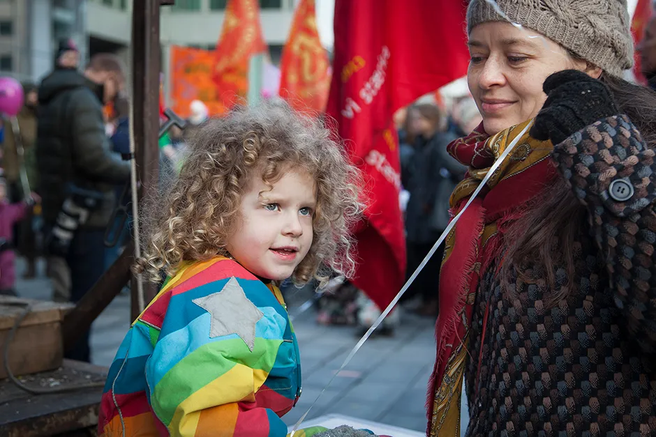 Demonstration mod milliardbesparelser i kommunerne, foto 4, Aage Christensen
