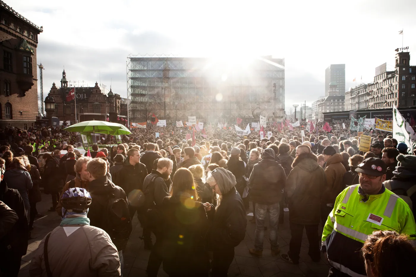 Højt humør under SU-protester, foto 8, Mark Knudsen