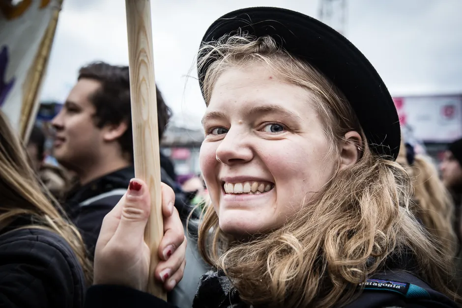 Kæmpe protest mod SU-nedskæringer, foto 6, Mette Kramer Kristensen