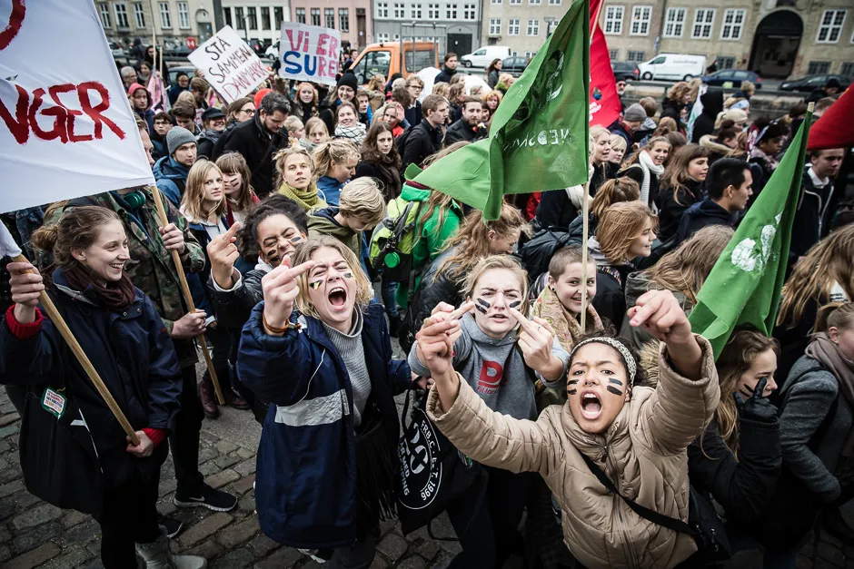Kæmpe protest mod SU-nedskæringer, foto 10, Mette Kramer Kristensen