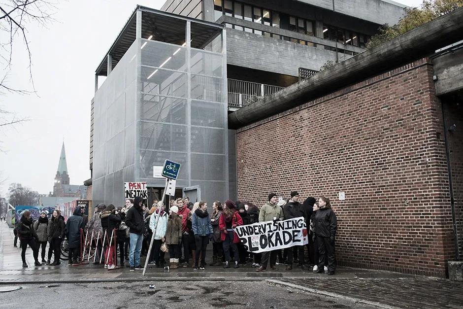 Studenterprotester mod »fremdriftsreform« på universiteterne, foto 1, Brian Berg