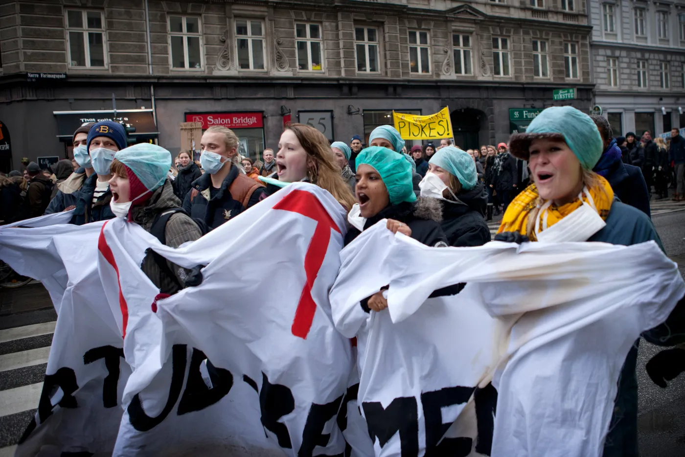 Studenterprotester mod »fremdriftsreform« på universiteterne, foto 9, Mark Knudsen