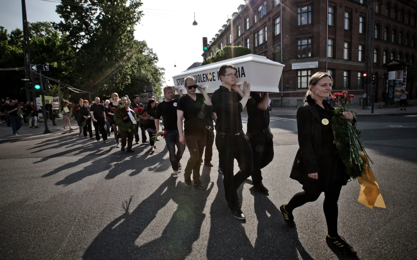 Syrisk sørgeoptog, foto 10, Mette Kramer Kristensen