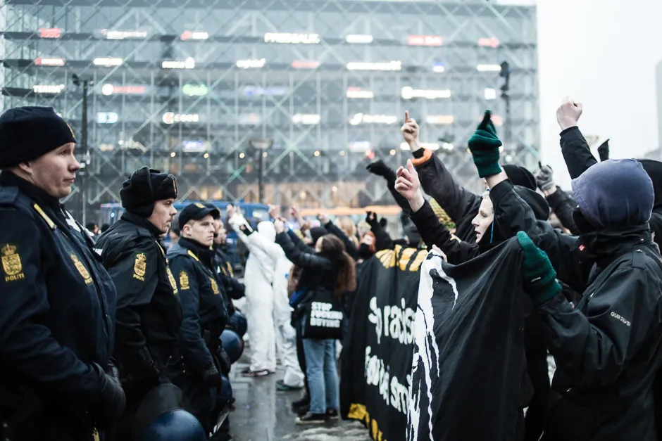 To år med protester mod 'For Frihed', foto 17, Mette Kramer Kristensen