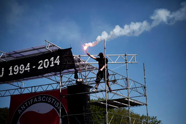 »Antifascistisk 1. Maj« fejrer 20 årsjubilæum for selvstændigt arrangement bag søen i Fælledparken