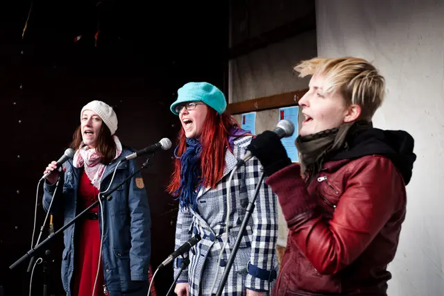 Foreningen DEMOS på Sankt Hans Torv
