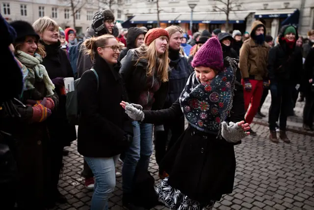 Foreningen DEMOS på Sankt Hans Torv