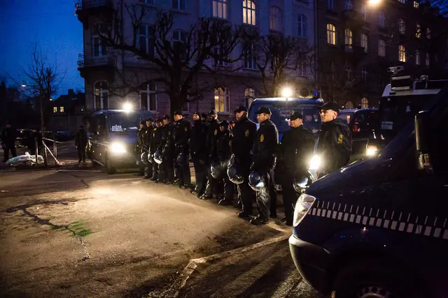 Aktivister på gaden for at støtte rydningstruede fristeder i Berlin (9/12)
