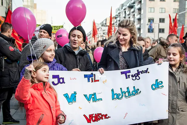 Demonstration mod milliardbesparelser i kommunerne (5/11)