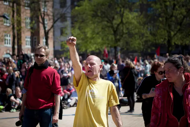 Socialistisk 1. Maj, Blågårds Plads