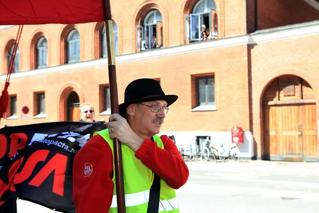 Fagforeningen Prosa går i demonstration:
