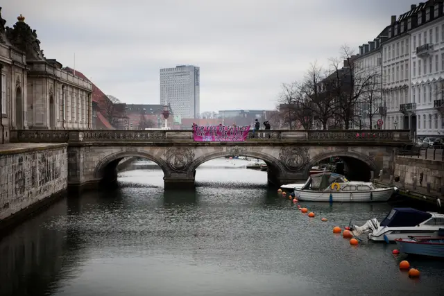 Højt humør under SU-protester (13/25)