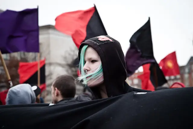 Højt humør under SU-protester (20/25)