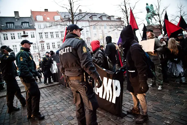 Højt humør under SU-protester (23/25)