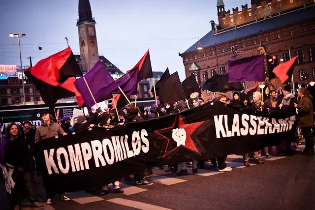 Højt humør under SU-protester (25/25)