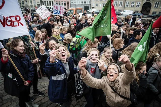 Kæmpe protest mod SU-nedskæringer (10/17)