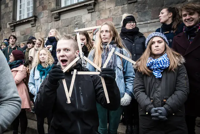 Kæmpe protest mod SU-nedskæringer (14/17)