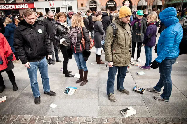 Flashmob på Rådhuspladsen