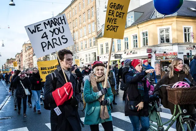 Mangfoldig klimamarch i København (11/23)