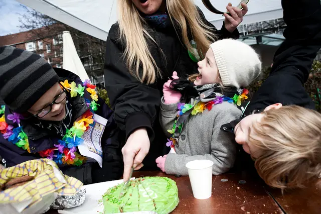 Så er der kage. Fredag den 5. april på Frederiksberg