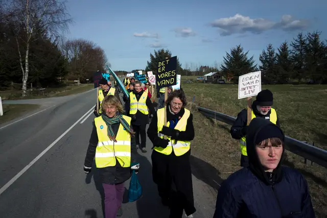 Skifergasprotester i Nordjylland (1/11)