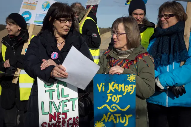 Skifergasprotester i Nordjylland (3/11)
