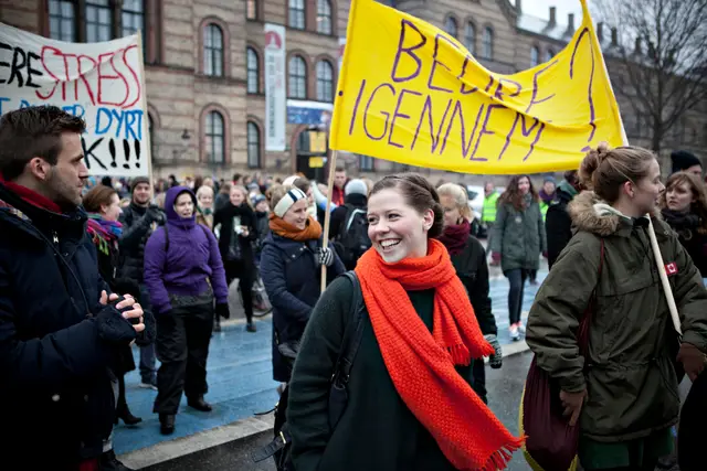 Studenterprotester mod »fremdriftsreform« på universiteterne (2/19)