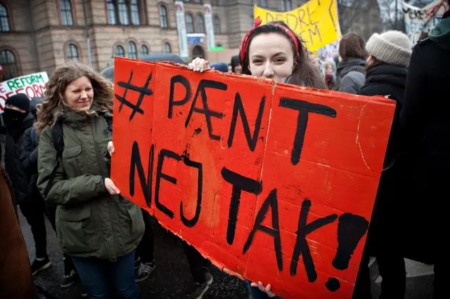 Studenterprotester mod »fremdriftsreform« på universiteterne (3/19)