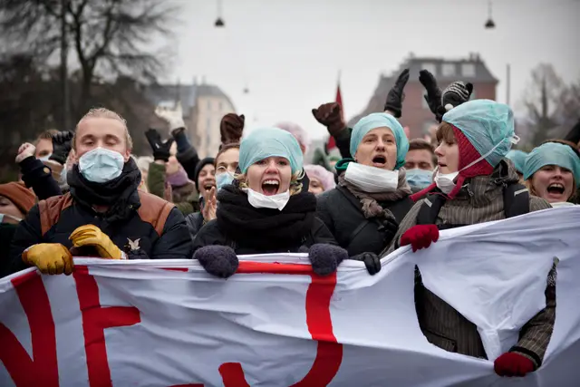 Studenterprotester mod »fremdriftsreform« på universiteterne (6/19)