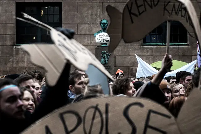 Studenterprotester mod »fremdriftsreform« på universiteterne (18/19)