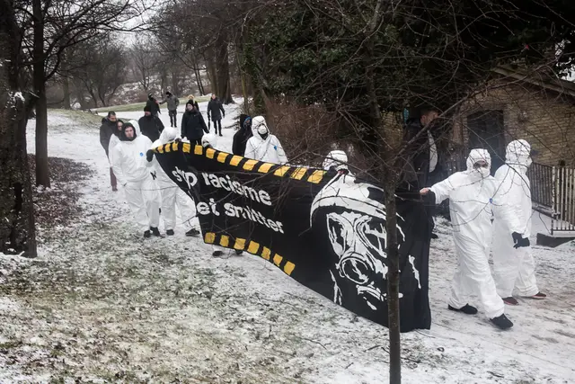To år med protester mod 'For Frihed' (11/18)